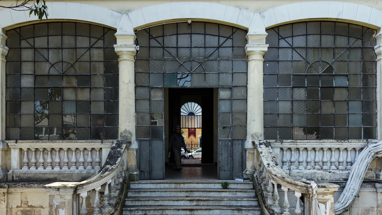 Entrada histórica do Alma Mater