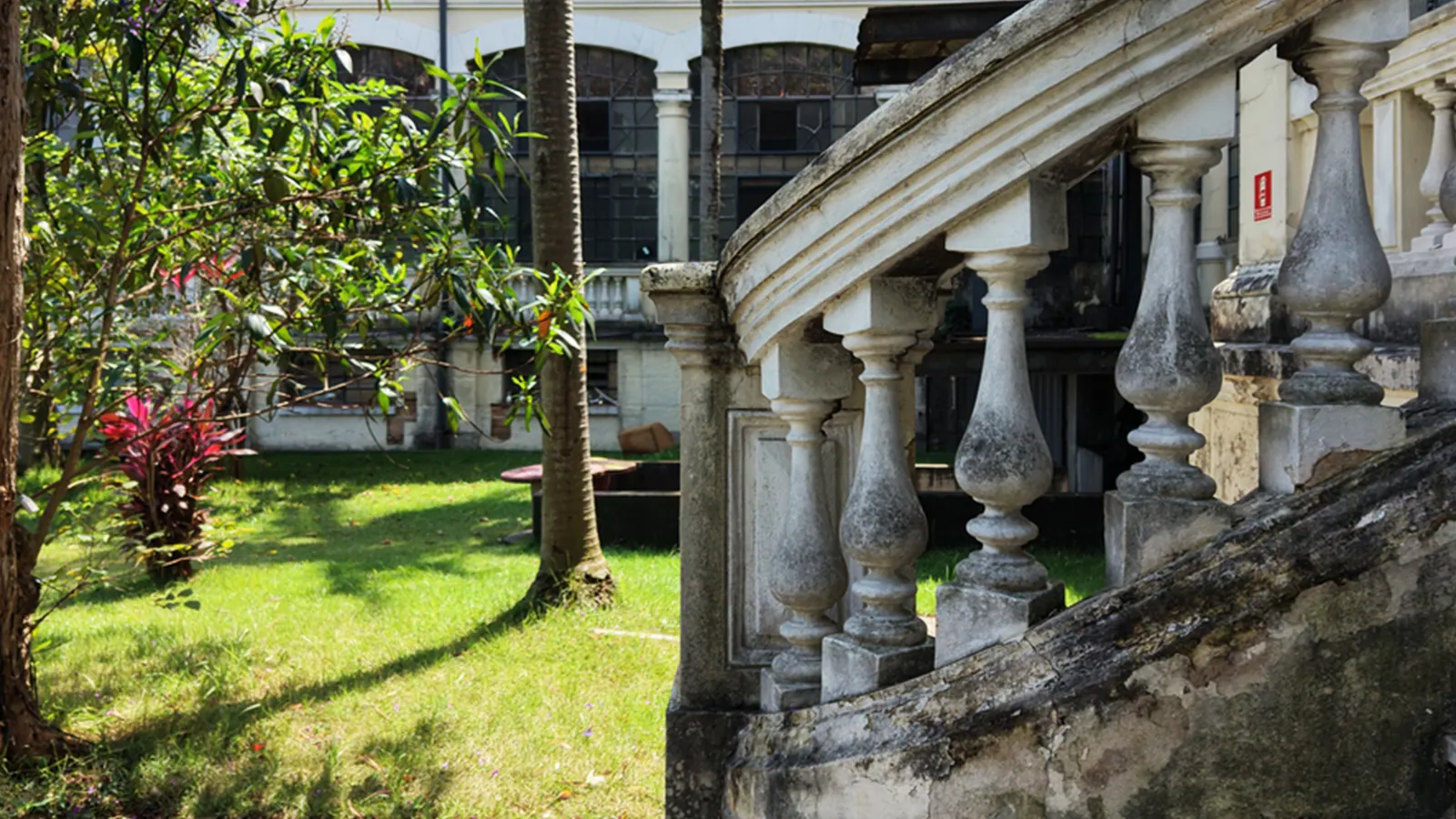 Jardim interno histórico