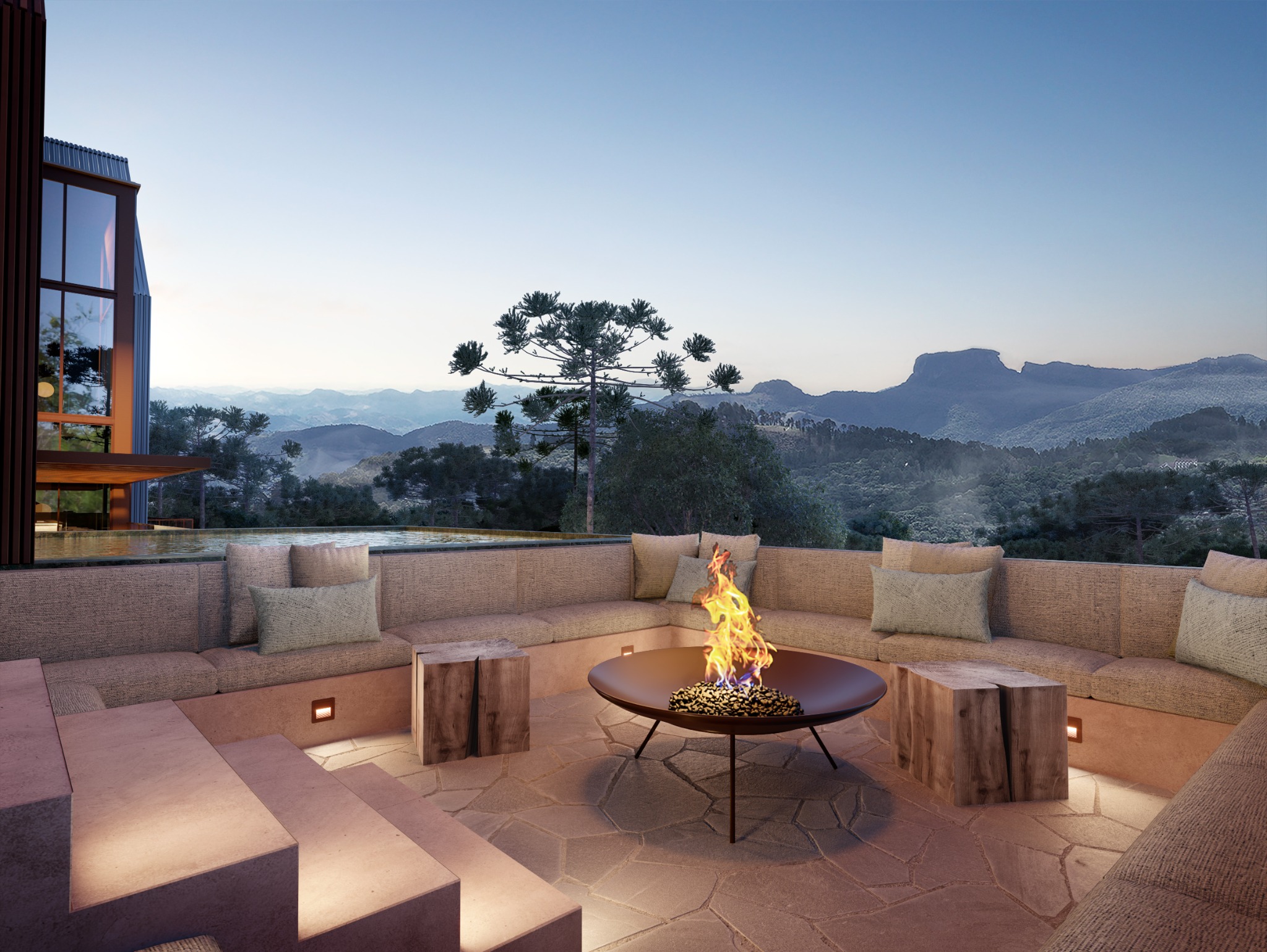 Fire pit Casa di Sirena